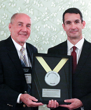 Eugene DePasquale with Dr. Richard Frerichs