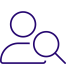 Purple HR services icon